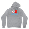 i heart zombies scary eye bloody heart halloween Unisex Hoodie