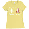 Your Wife < My Wife Ladies Fitted T-Shirt