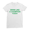 drink like Ladies Fitted T-Shirt