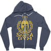 sparta gym  film funny Zipper Hoodie