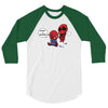 unicorn spidey 3/4 Sleeve Shirt