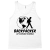 Backpacker Let's Explore The World Tank Top