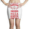 horror movies, pizza and beer Mini Skirts