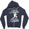 courir Zipper Hoodie