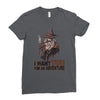 i want you for an adventure Ladies Fitted T-Shirt
