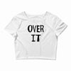 over it slim fit Crop Top