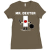 mr dexter Ladies Fitted T-Shirt