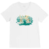 rock, paper, scissor hold V-Neck Tee