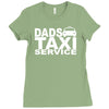 dad taxi funny Ladies Fitted T-Shirt