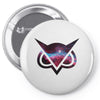 black Pin-back button