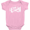 4x4 truck cross bone skull Baby Bodysuit