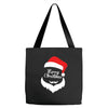 santa claus merry christmas Tote Bags