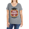 proud grandpa of a 2018 graduate. Ladies Curvy T-Shirt