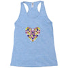 Pansy Heart Racerback Tank