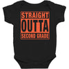 straight outta second grade Baby Bodysuit