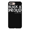 black and proud iPhone 8 Plus