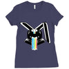 Killerbunny2007 Rainbow Overflow Ladies Fitted T-Shirt