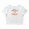 orange is the new black t shirt parody funny dandelion crazy eyes t sh Crop Top