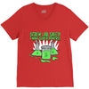 screw lab safety i want super powers V-Neck Tee