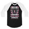 Never Underestimate The Strength Of A Breast Cancer Warrior 3/4 Sleeve Shirt