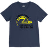 I Don't Care How Many Miles Per Gallon V-Neck Tee