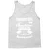 september girls are sunshine mixed with a little hurricane Tank Top