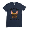 pardon my french Ladies Fitted T-Shirt