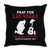 Pray for Las Vegas, Route 91 Harvest 2017 Throw Pillow