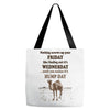 realize it's hump day Tote Bags