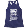 This Guy Is Taken By A Super Sexy December Girlfriend Racerback Tank