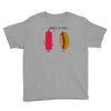 what up dog ketchup hot dog Youth Tee