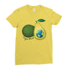 vegan world Ladies Fitted T-Shirt