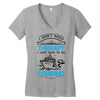 I Don't Need Therapy Just to Go Cruising Women's V-Neck T-Shirt