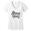 Blessed to be Called Granny Women's V-Neck T-Shirt