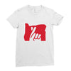 hand love Ladies Fitted T-Shirt