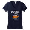 i have more trick or treating Women's V-Neck T-Shirt
