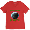 there is no planet  b earth day V-Neck Tee
