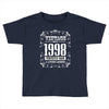 vintage made in 1998 perfectly aged a living legend Toddler T-shirt