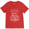 Happiness V-Neck Tee
