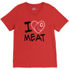 i love meat V-Neck Tee