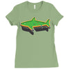 pool shark Ladies Fitted T-Shirt