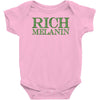 rich melanin Baby Bodysuit