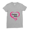 Coming Soon Baby Girl Ladies Fitted T-Shirt