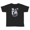 round neck dog wolf Toddler T-shirt