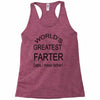 worlds greatest farter Racerback Tank