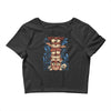 crazy totem Crop Top