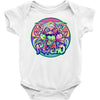 psycho cat Baby Onesie