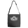 i have two titles aunt and godmother Adjustable Strap Totes