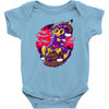 gugu rider Baby Onesie