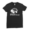 always late worth wait funny turtle tee Ladies Fitted T-Shirt